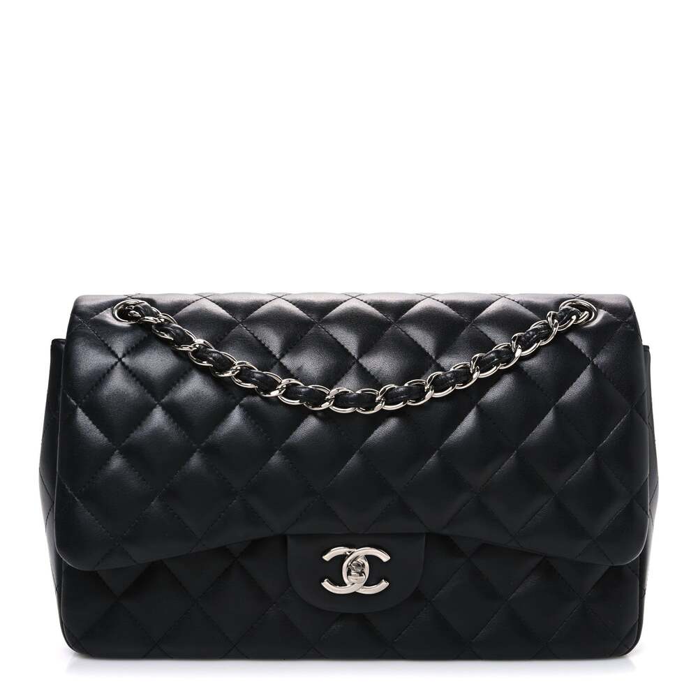 Chanel Lambskin Quilted Jumbo Double #307933C50B